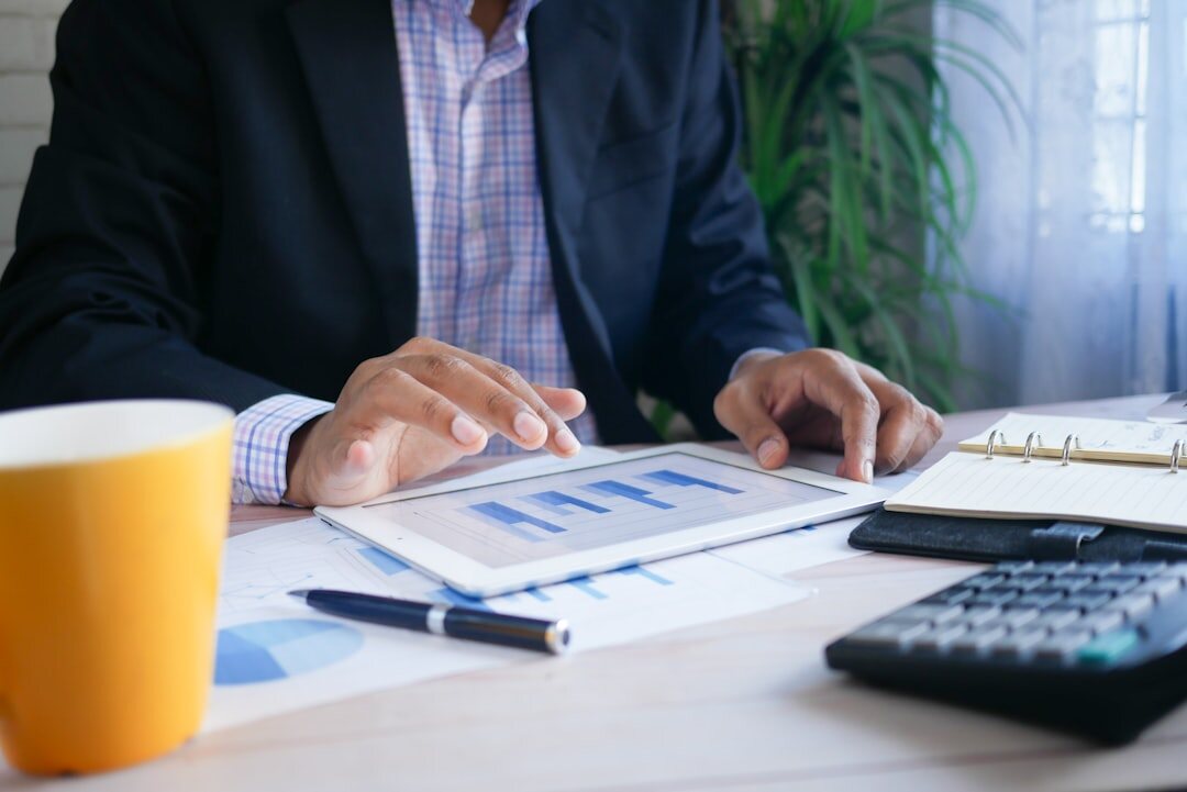 person reviewing insurance documents